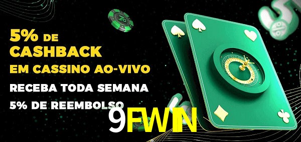 Promoções do cassino ao Vivo 9FWIN